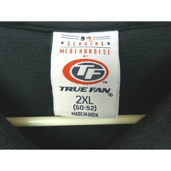 True Fan XL blue w/red short sleeve golf shirt Boston Red Sox logo - Picture 2 of 4